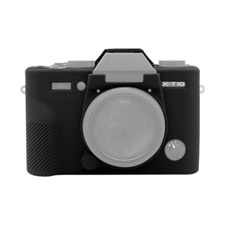 PULUZ Soft Silicone Protective Case for FUJIFILM XT10(Black) - Protective Case by PULUZ | Online Shopping UK | buy2fix