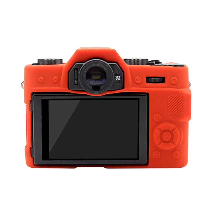 PULUZ Soft Silicone Protective Case for FUJIFILM XT10(Red) - Protective Case by PULUZ | Online Shopping UK | buy2fix