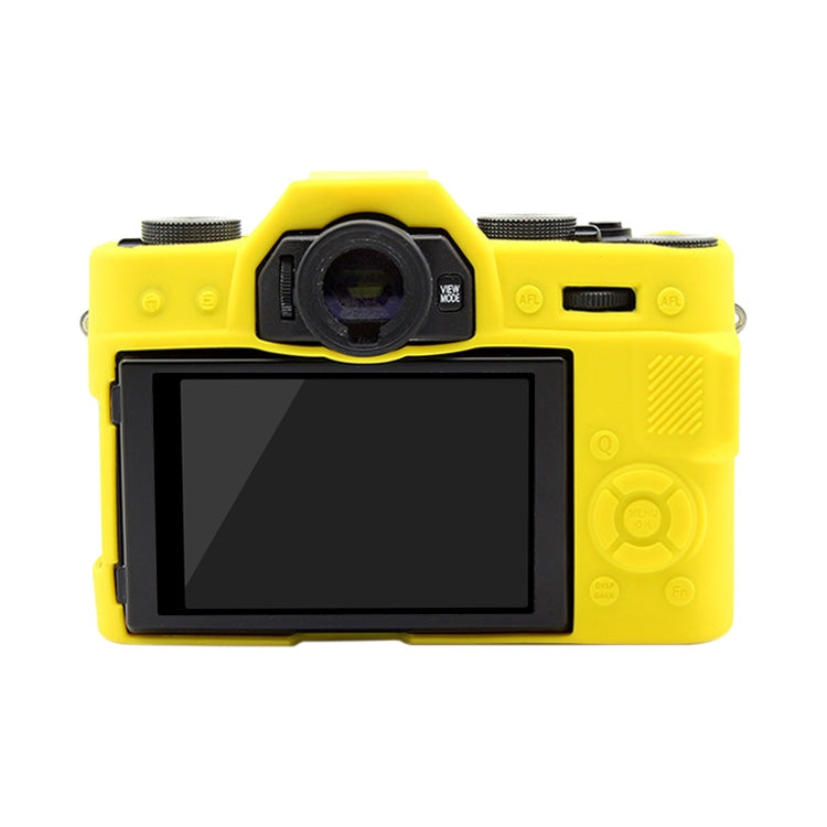 PULUZ Soft Silicone Protective Case for FUJIFILM XT10(Yellow) - Protective Case by PULUZ | Online Shopping UK | buy2fix