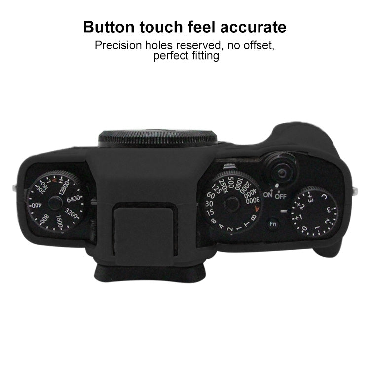 PULUZ Soft Silicone Protective Case for FUJIFILM XT3(Black) - Protective Case by PULUZ | Online Shopping UK | buy2fix