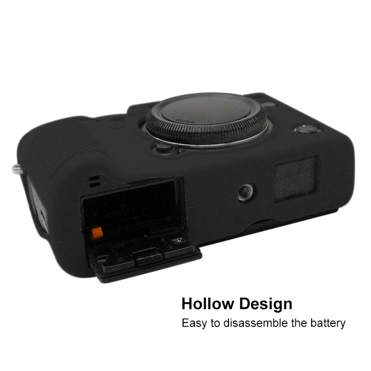 PULUZ Soft Silicone Protective Case for FUJIFILM XT3(Black) - Protective Case by PULUZ | Online Shopping UK | buy2fix