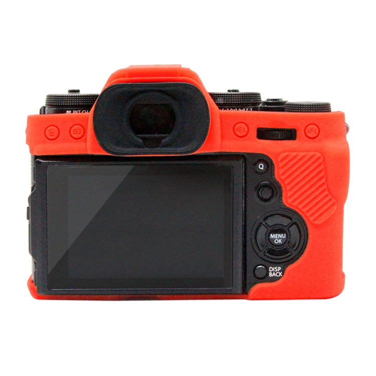 PULUZ Soft Silicone Protective Case for FUJIFILM XT3(Red) - Protective Case by PULUZ | Online Shopping UK | buy2fix