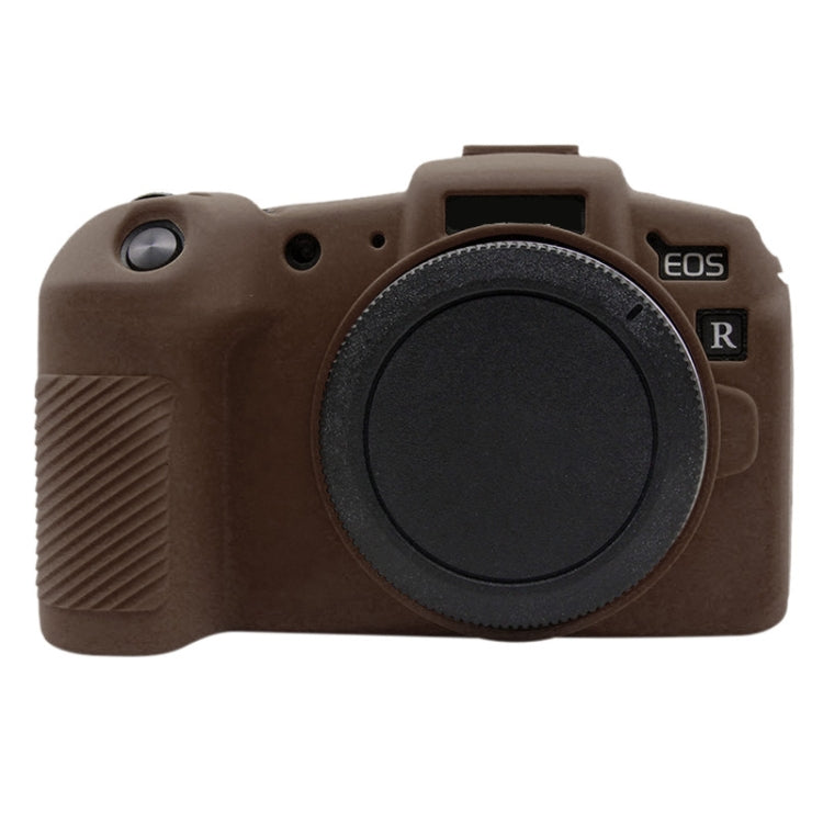 PULUZ Soft Silicone Protective Case for Canon EOS RP(Coffee) - Protective Case by PULUZ | Online Shopping UK | buy2fix