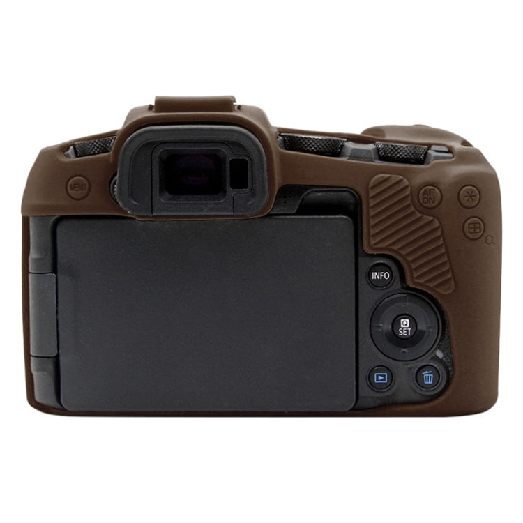 PULUZ Soft Silicone Protective Case for Canon EOS RP(Coffee) - Protective Case by PULUZ | Online Shopping UK | buy2fix