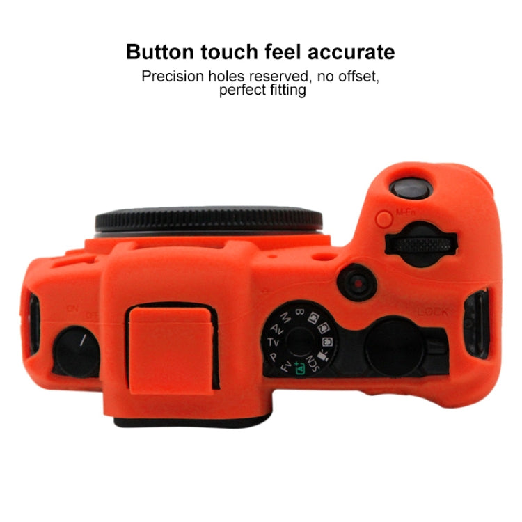 PULUZ Soft Silicone Protective Case for Canon EOS RP(Red) - Protective Case by PULUZ | Online Shopping UK | buy2fix