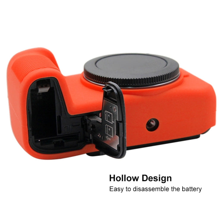 PULUZ Soft Silicone Protective Case for Canon EOS RP(Red) - Protective Case by PULUZ | Online Shopping UK | buy2fix