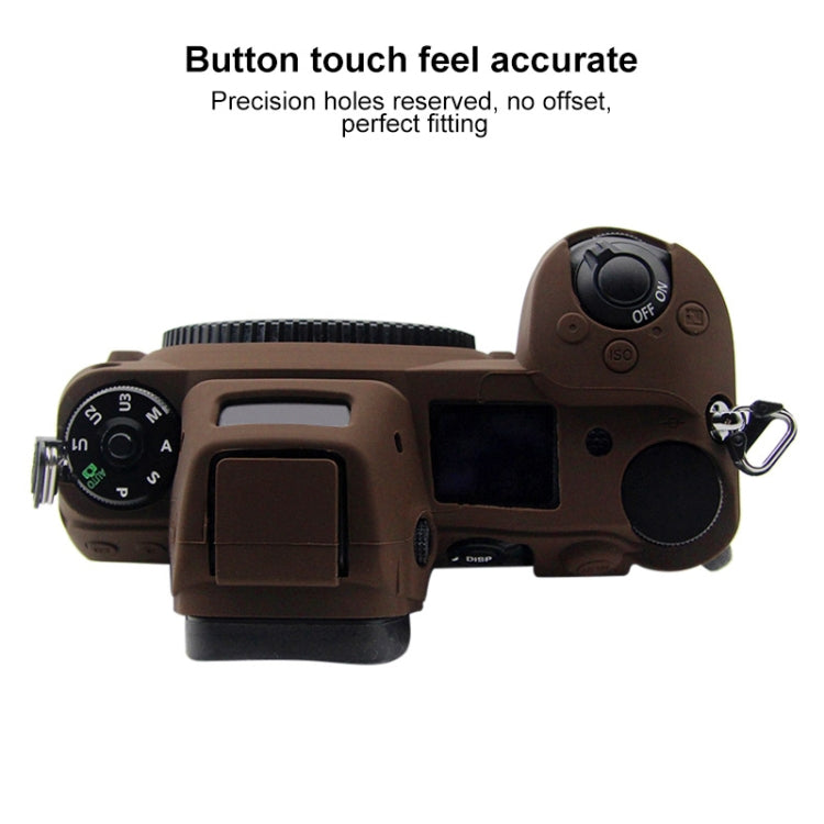 PULUZ Soft Silicone Protective Case for Nikon Z6 / Z7(Coffee) - Protective Case by PULUZ | Online Shopping UK | buy2fix