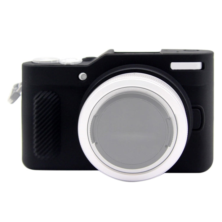 PULUZ Soft Silicone Protective Case for Panasonic Lumix GF10(Black) - Protective Case by PULUZ | Online Shopping UK | buy2fix