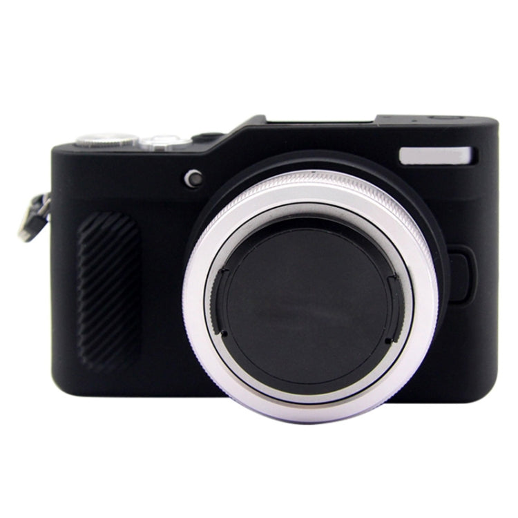 PULUZ Soft Silicone Protective Case for Panasonic Lumix GF10(Black) - Protective Case by PULUZ | Online Shopping UK | buy2fix