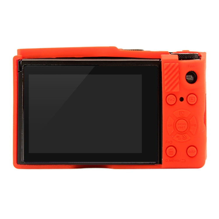 PULUZ Soft Silicone Protective Case for Panasonic Lumix LX10(Red) - Protective Case by PULUZ | Online Shopping UK | buy2fix