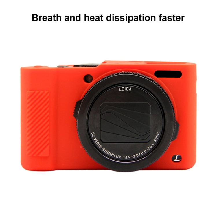 PULUZ Soft Silicone Protective Case for Panasonic Lumix LX10(Red) - Protective Case by PULUZ | Online Shopping UK | buy2fix