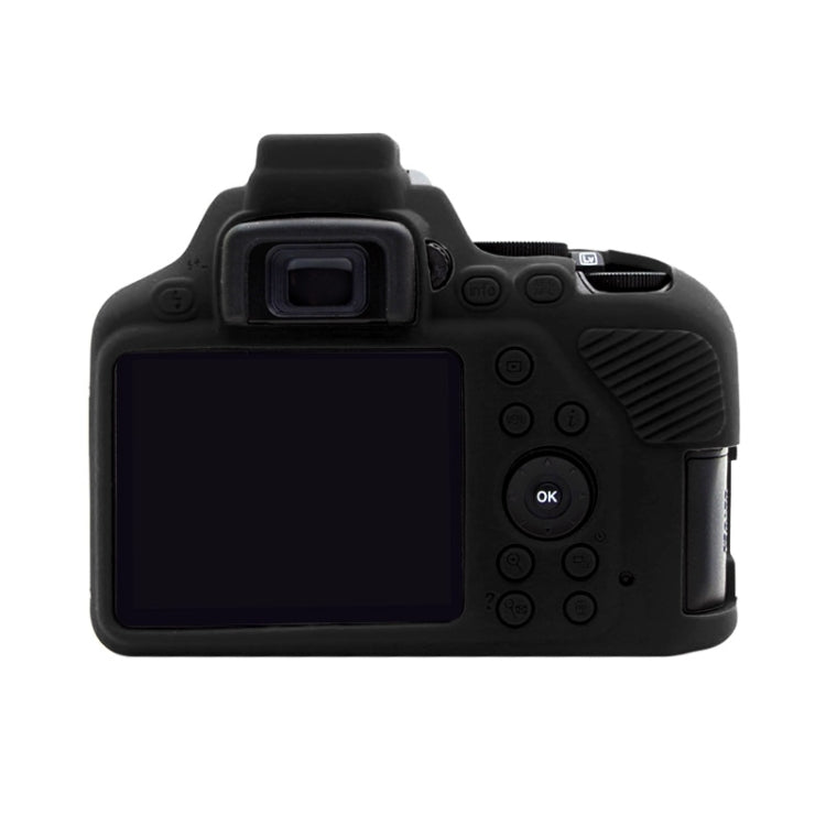 PULUZ Soft Silicone Protective Case for Nikon D3500(Black) - Protective Case by PULUZ | Online Shopping UK | buy2fix