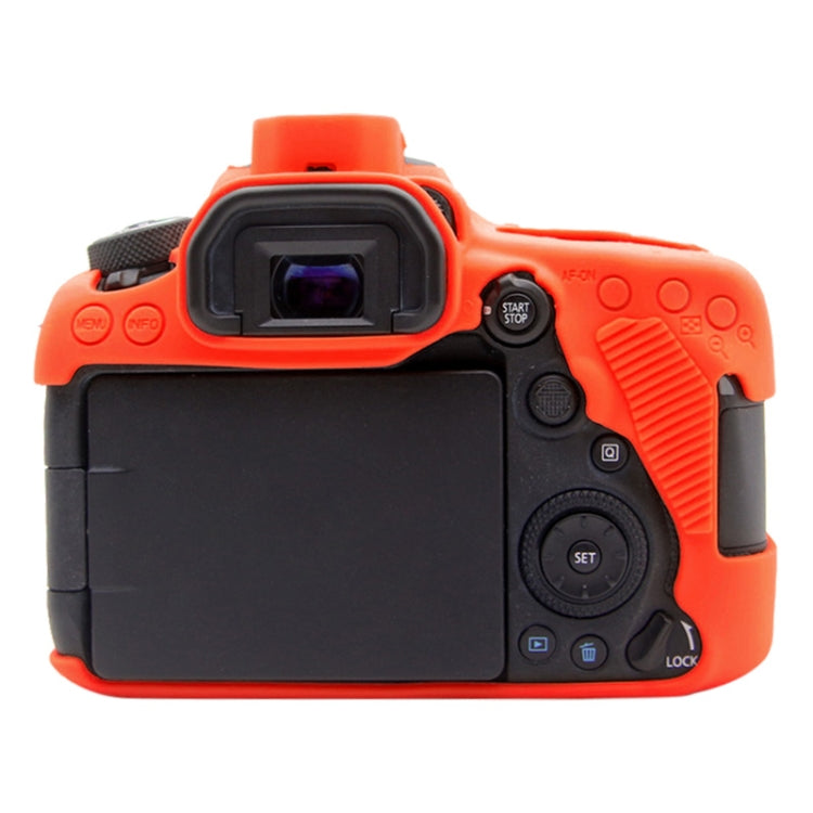 PULUZ Soft Silicone Protective Case for Canon EOS 90D(Red) - Protective Case by PULUZ | Online Shopping UK | buy2fix