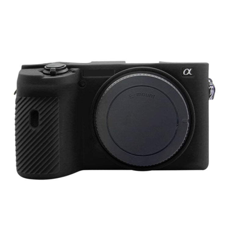PULUZ Soft Silicone Protective Case for Sony A6600 / ILCE-6600(Black) - Protective Case by PULUZ | Online Shopping UK | buy2fix