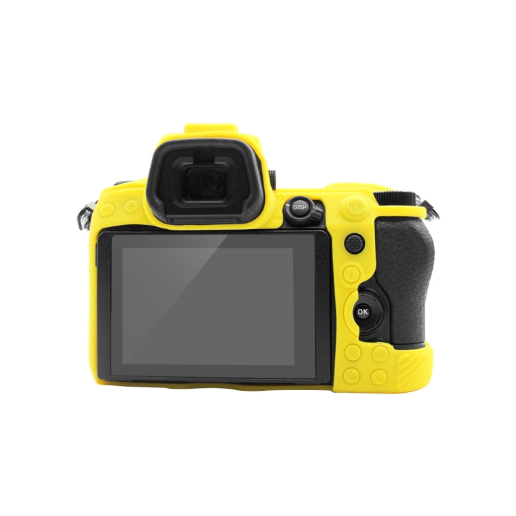 PULUZ Soft Silicone Protective Case for Nikon Z6 II(Yellow) - Protective Case by PULUZ | Online Shopping UK | buy2fix