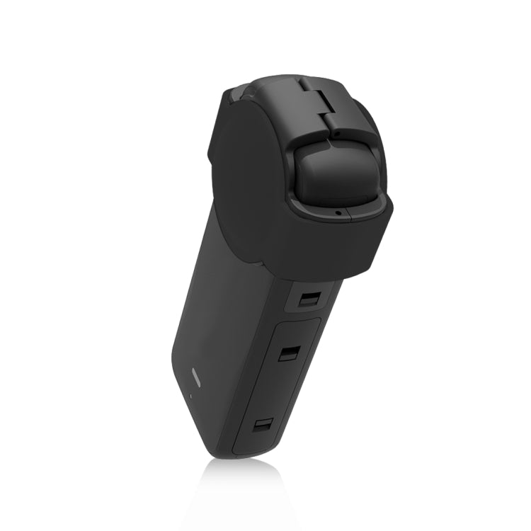 For Insta360 X3 PULUZ Silicone Lens Body Lens Guard Protective Cover(Black) - Len Accessories by PULUZ | Online Shopping UK | buy2fix
