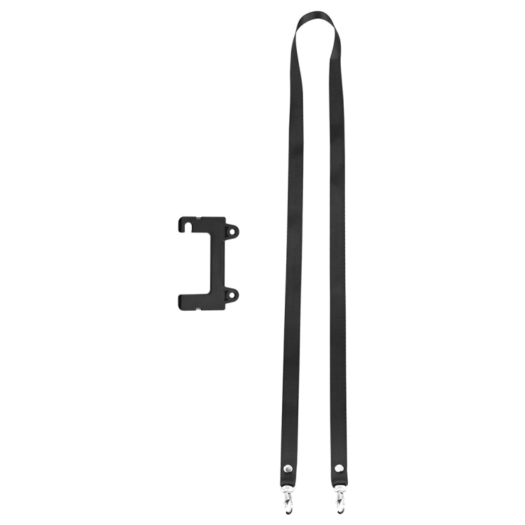 PULUZ Nylon Dual-Hook Anti-lost Anti-fall Neck Strap Lanyard for DJI Mini 3 / 3 Pro / Mavic 3 / Air 2 / 2S Remote Control (Black) - Other by PULUZ | Online Shopping UK | buy2fix