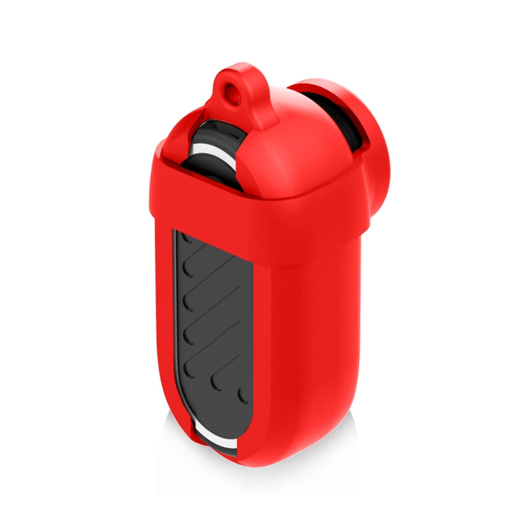 For Insta360 GO 3 PULUZ Camera Silicone Case with Lens Cover (Red) - Case & Bags by PULUZ | Online Shopping UK | buy2fix