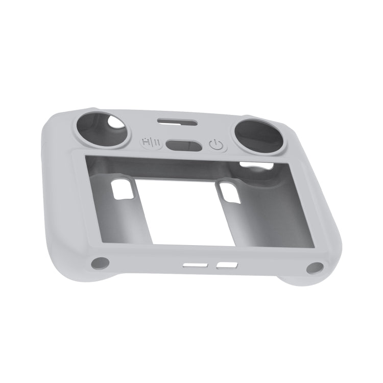 For DJI Mini 4 Pro / Air 3 Remote Control / DJI RC 2 with Screen PULUZ Silicone Protective Case (Grey) - Carry Cases & Bags by PULUZ | Online Shopping UK | buy2fix
