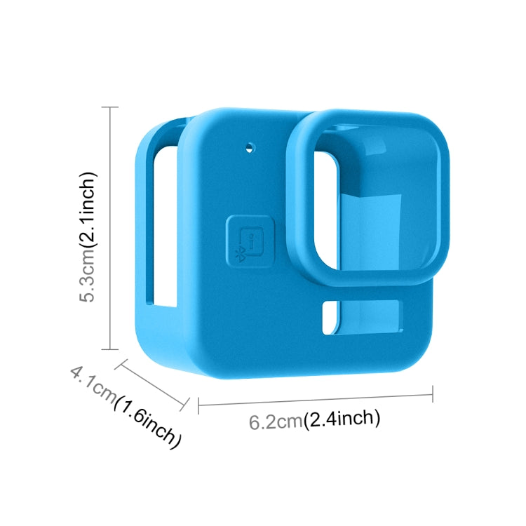 For GoPro Hero11 Black Mini PULUZ Silicone Protective Case(Blue) - Silicone Cases by PULUZ | Online Shopping UK | buy2fix