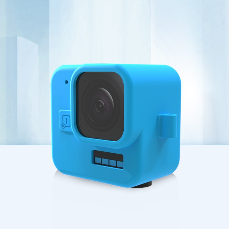 For GoPro Hero11 Black Mini PULUZ Silicone Protective Case(Blue) - Silicone Cases by PULUZ | Online Shopping UK | buy2fix