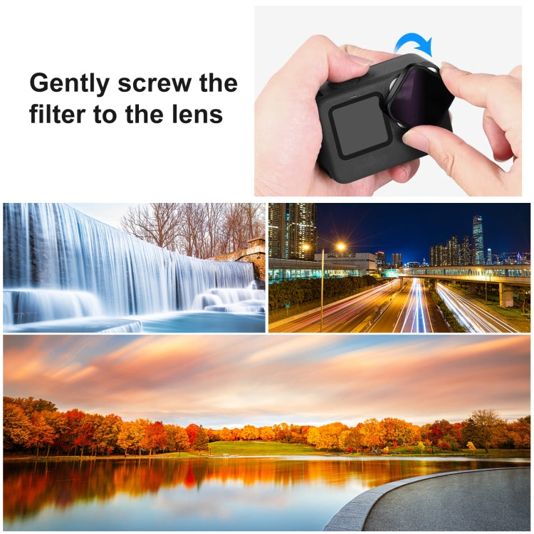 PULUZ Action Camera CPL Lens Filter For GoPro HERO13 Black /12 Black /11 Black /11 Black Mini /10 Black /9 Black by PULUZ