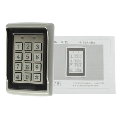 Stainless Steel Stand-Alone Single Door Access Controller with Keypad, Support EM Card Reader (AK106) - Access Controller by buy2fix | Online Shopping UK | buy2fix