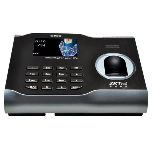 U160 3.0 inch Color Screen ZK Software Fingerprint Time Attendance with TCP/IP, USB Communication Office Time Attendance Clock - Attendance System by buy2fix | Online Shopping UK | buy2fix