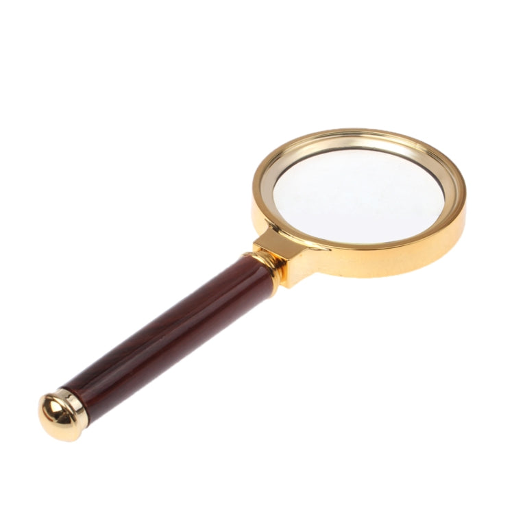 60mm Handheld Magnifier with Wooden Handle - Hand Held Style by buy2fix | Online Shopping UK | buy2fix