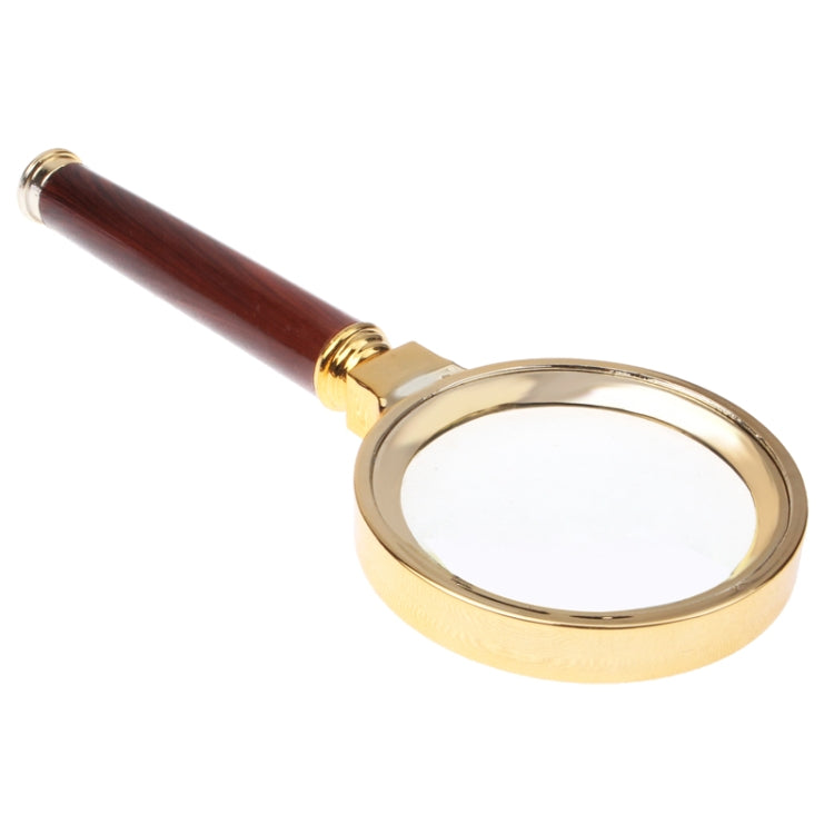 60mm Handheld Magnifier with Wooden Handle - Hand Held Style by buy2fix | Online Shopping UK | buy2fix