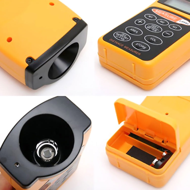 1.8 inch LCD Ultrasonic Distance Measurer With Red Laser Point, CP-3007 (1.5-60 feet) - Laser Rangefinder by buy2fix | Online Shopping UK | buy2fix
