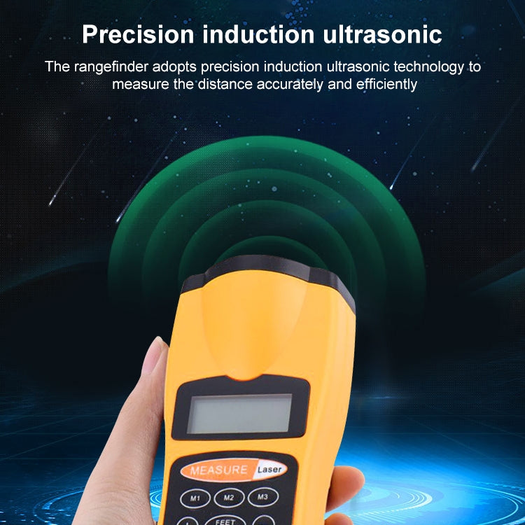 1.8 inch LCD Ultrasonic Distance Measurer With Red Laser Point, CP-3007 (1.5-60 feet) - Laser Rangefinder by buy2fix | Online Shopping UK | buy2fix