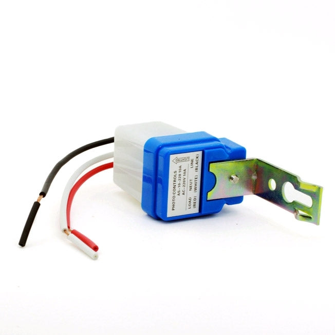 AS-10 10A 220V 50-60Hz Photo Control Auto On/Off Street Light Switch - Switch by buy2fix | Online Shopping UK | buy2fix