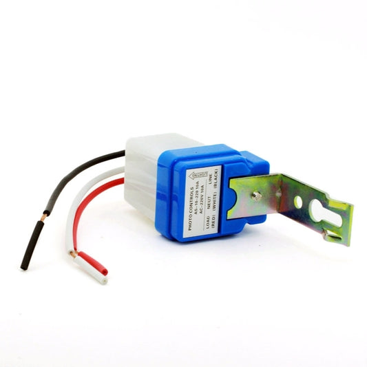 AS-10 10A 220V 50-60Hz Photo Control Auto On/Off Street Light Switch by buy2fix