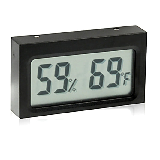 Mini LCD Indoor Digital Thermometer Humidity (Fahrenheit Display) by buy2fix