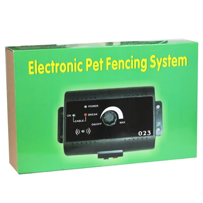 Electronic Pet Fencing System(Black) - Training Aids by buy2fix | Online Shopping UK | buy2fix