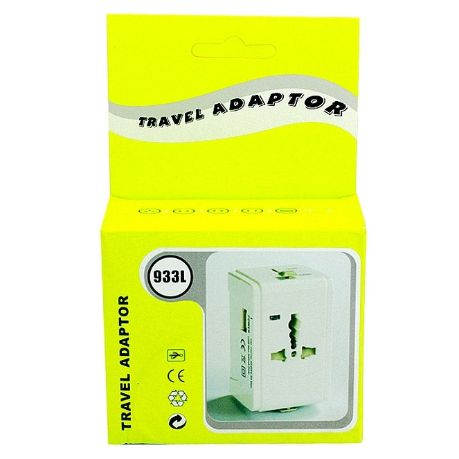 933L 4 in 1 (EU + UK + AU + US Plug) Universal USB Charger Travel Adaptor - Plug Adaptor by buy2fix | Online Shopping UK | buy2fix