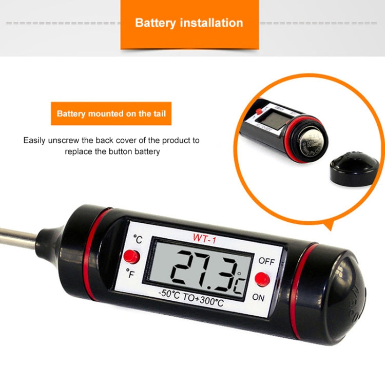 Digital Thermometer HT-1 - Cooking Thermometers by buy2fix | Online Shopping UK | buy2fix