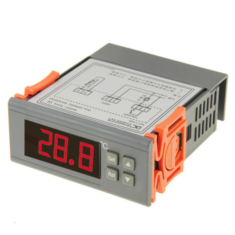 RC-110M Digital LCD Temperature Controller Thermocouple Thermostat Regulator with Sensor Termometer, Temperature Range: -40 to 110 Degrees Celsius - Thermostat & Thermometer by buy2fix | Online Shopping UK | buy2fix