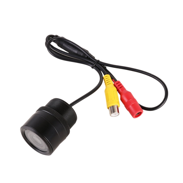 LED Sensor Car Rear View Camera, Support Color Lens/ 120 Degrees Viewable / Waterproof & Night Sensor function, Diameter: 28mm (E328)(Black) - Rear View Cameras by buy2fix | Online Shopping UK | buy2fix