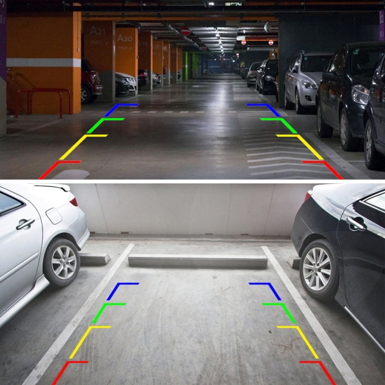 7 LED IR Infrared Waterproof Night Vision Rear View Camera for Car GPS, Wide viewing angle: 170 degree (DM320P)(Black) - Rear View Cameras by buy2fix | Online Shopping UK | buy2fix