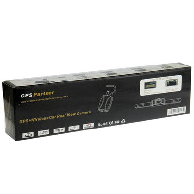 7 LED IR Infrared Waterproof Night Vision License Plate Frame Astern Backsight With Scaleplate, Support Installed in GPS Navigator , Wide Viewing Angle: 140 degree (YX001)(Black) - Rear View Cameras by buy2fix | Online Shopping UK | buy2fix