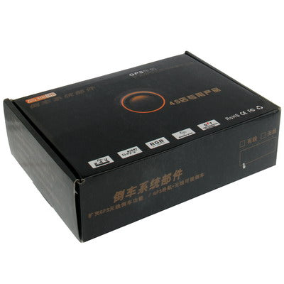 Waterproof Wired Punch DVD Rear View Camera With Scaleplate , Support Installed in Car DVD Navigator or Car Monitor , Wide Viewing Angle: 170 degree (WD004)(Black) - Rear View Cameras by buy2fix | Online Shopping UK | buy2fix