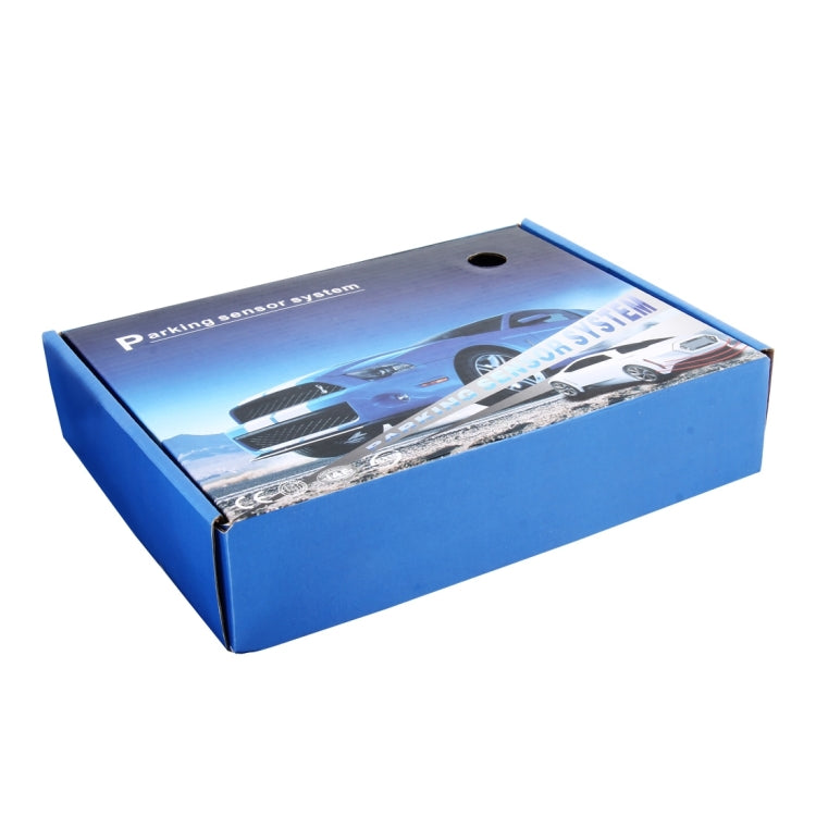 Auto Electromagnetic Back-Up Parking 4 x Sensors, Detecting Distance: 0.3-3m(Black) - Radar Detectors by buy2fix | Online Shopping UK | buy2fix