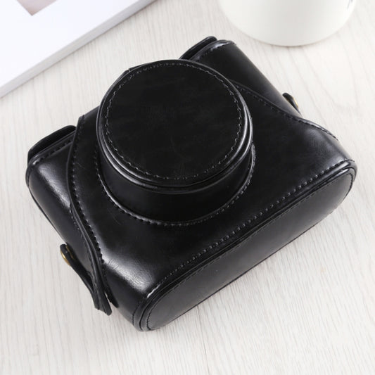 Full Body Camera PU Leather Case Bag with Strap for FUJIFILM X10 / X20(Black) - Leather Bag by buy2fix | Online Shopping UK | buy2fix