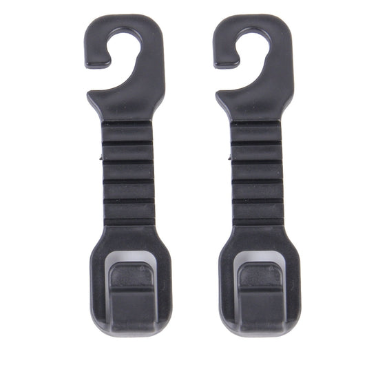 20 PCS Cleverly Plastic Pothook for Car Seat Headrest Backrest(Black) by buy2fix