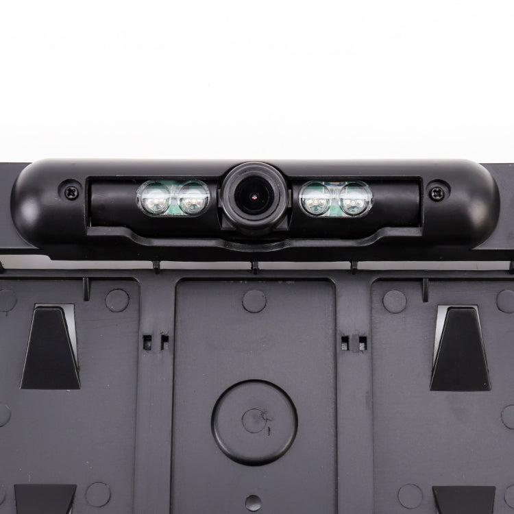 European Car License Plate Frame Rear View Camera, Size: 52.8cm x 12.6cm(Black) - Rear View Cameras by buy2fix | Online Shopping UK | buy2fix