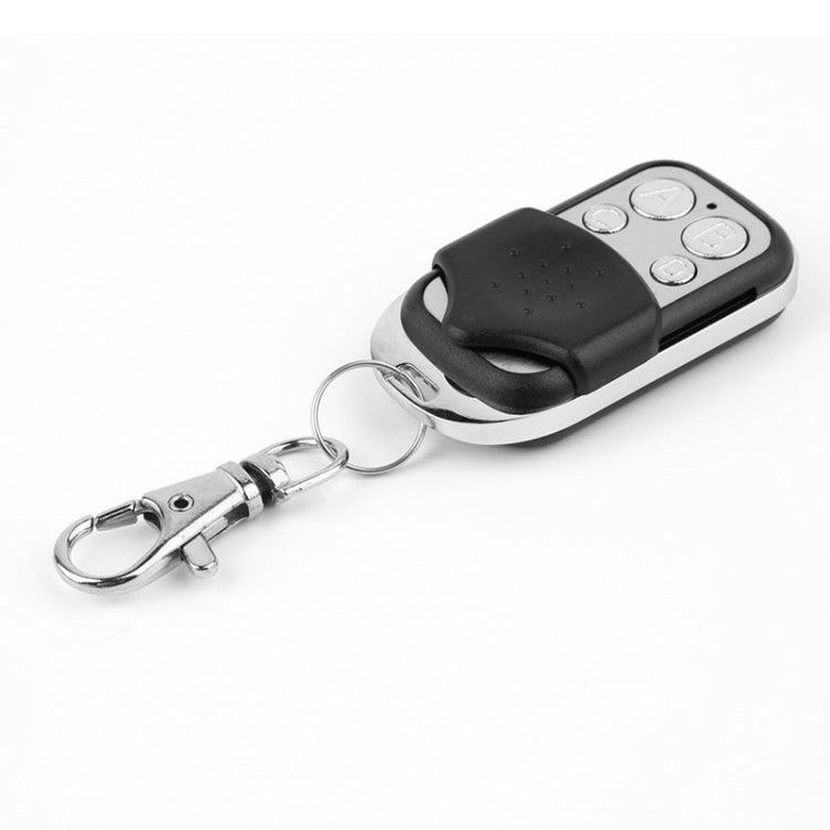 315MHz Metal Wireless Learning Code 4 Keys Remote Control (Black + Silver) - Universal by buy2fix | Online Shopping UK | buy2fix