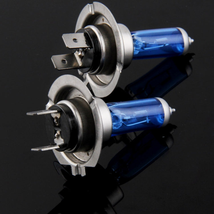 Halogen Bulb, Super White Car Headlight Bulb, 12 V / 55W, 6000K 1700 LM (Pair) - Halogen Lights by buy2fix | Online Shopping UK | buy2fix