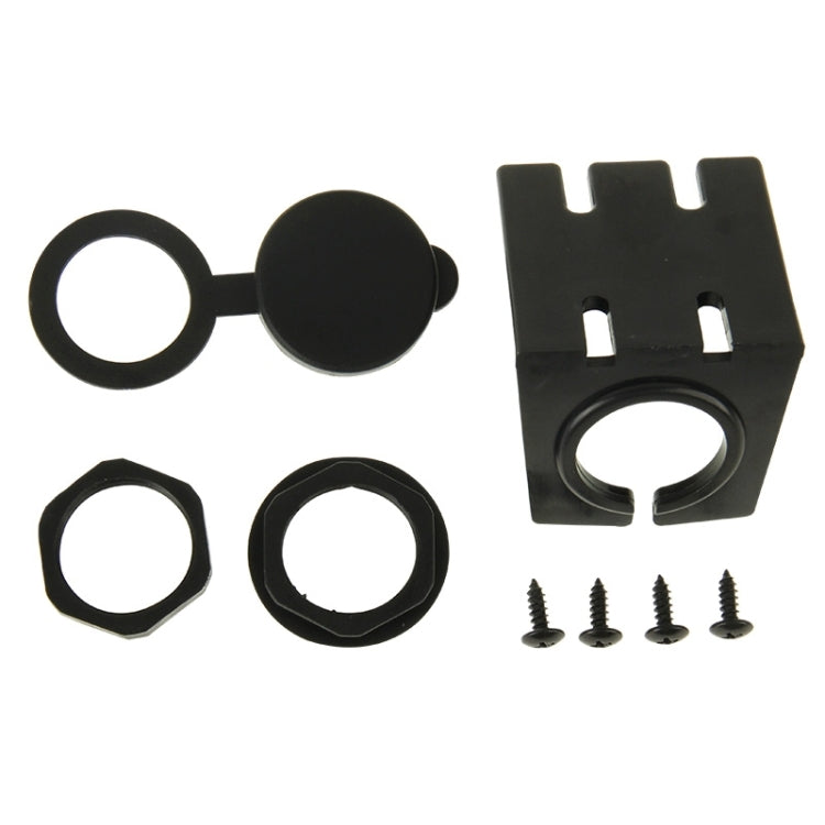 USB 2.0 & 3.5mm Male to Female Extension Cable with Car Flush Mount, Length: 2m by buy2fix